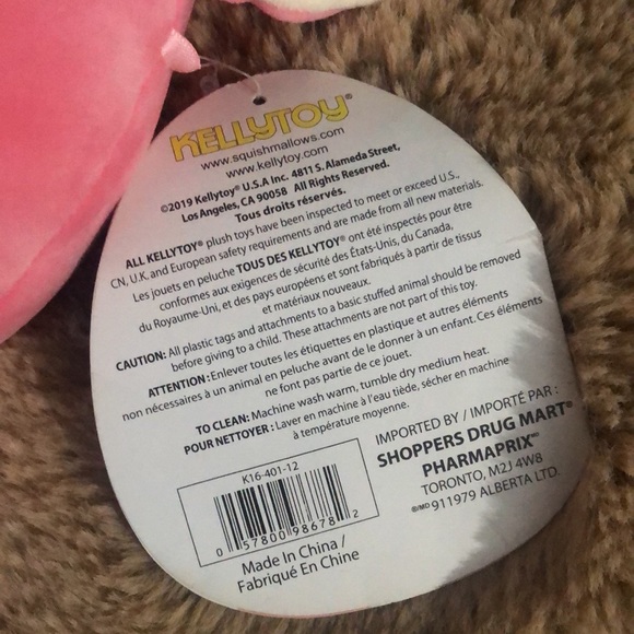 - Squishmallows Zoe, Plush Neck Pillow 12 Inch Shoppers Drug Mart Exclusiv… - Picture 5 of 7